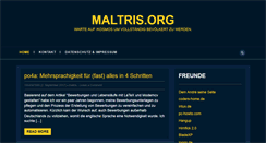 Desktop Screenshot of maltris.org